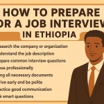How to Prepare for a Job Interview in Ethiopia