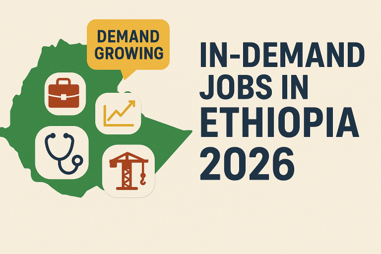 in-demand jobs Ethiopia 2026, top careers Ethiopia