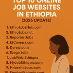 online job websites in Ethiopia
