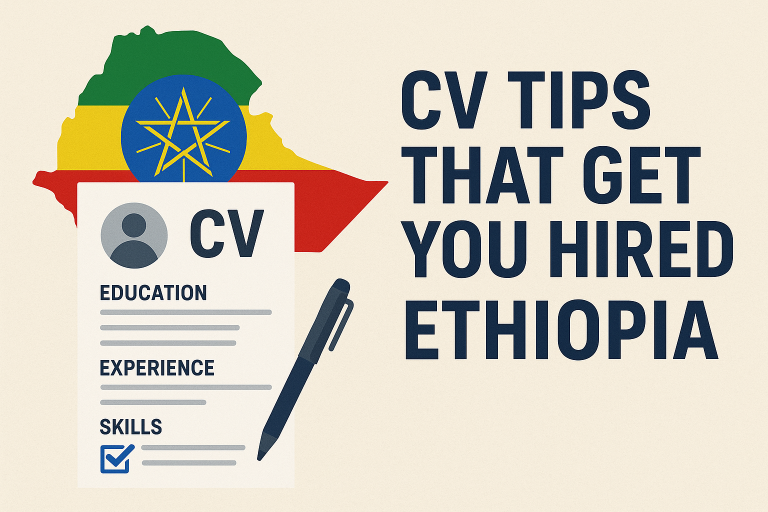 Top CV Tips Ethiopian Job Seekers Should Never Ignore
