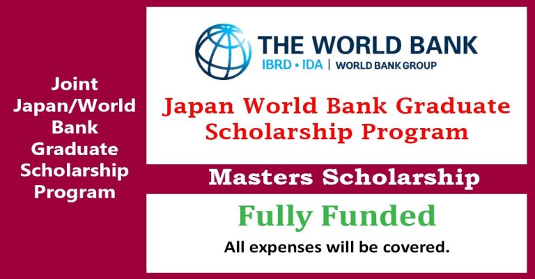 World Bank Graduate Scholarship Program 2026 (Fully Funded)