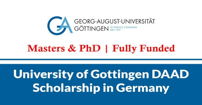 University of Gottingen Scholarship