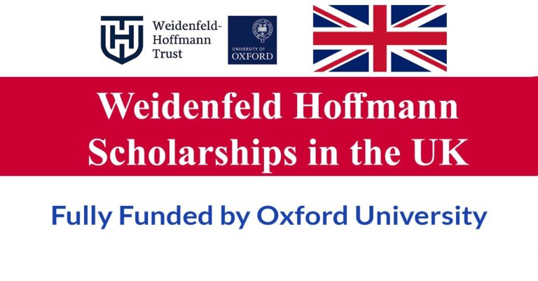 Weidenfeld Hoffmann Scholarships